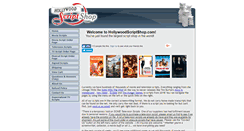 Desktop Screenshot of hollywoodscriptshop.com